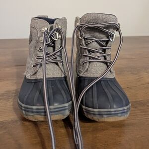 Sperry Rain Boots with Navy Rubber Toe - Little Kids 12M